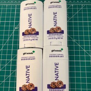 NEW- Set of 4 Native Coconut Caramel Deodorant